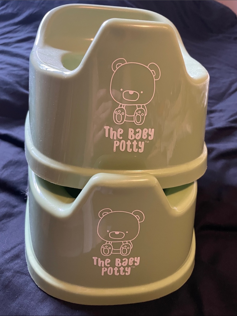 Toddler Training Seat in Green (matching set)